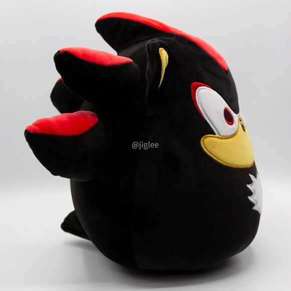 7" SEGA Shadow of Sonic the Hedgehog Squishmallows Edition Plush Toys BNWT - Picture 5 of 6